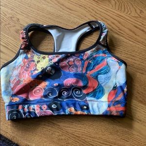 Cool art sports bra